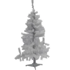 Badaboum Sapin De Noel Artificiel Argent 120 Cm Outlet