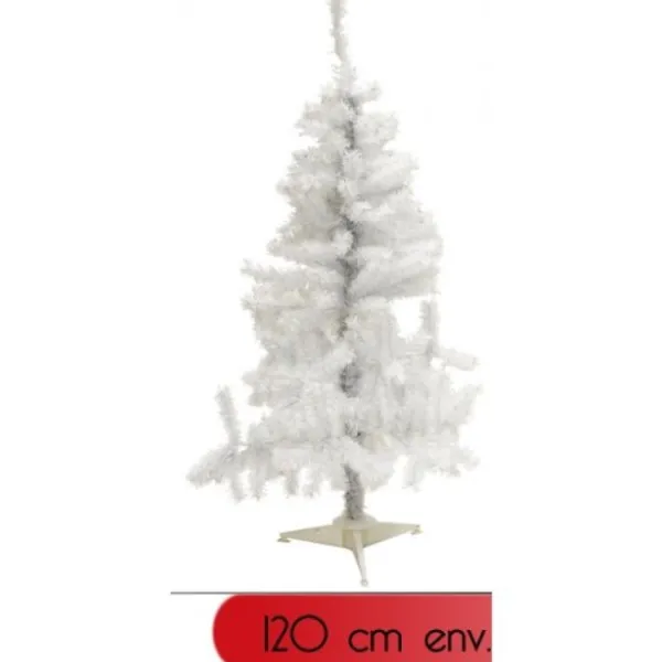 Badaboum Sapin De Noel Artificiel Blanc Irise 120 Cm Online