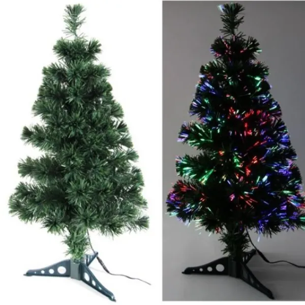 Badaboum Sapin De Noel Fibre Optique 80Cm Clearance