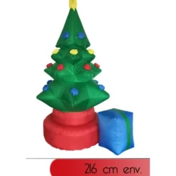 Badaboum Sapin De Noel Gonflable Avec Cadeau 216Cm Sale