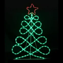 Badaboum Sapin De Noel Lumineux Solaire 144 Led Vert Best