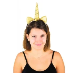 New Serre T Te Licorne Paillet Or Theme Licorne