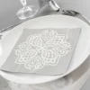 Clearance Serviette De Table En Papier Oriental Argent X 20 Pi Ces Theme Eid Mubarak & Ramadan