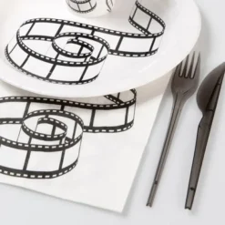 Clearance Serviette En Papier Cinema X 20 Pi Ces Theme Cinema