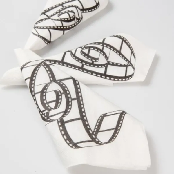 Clearance Serviette En Papier Cinema X 20 Pi Ces Theme Cinema