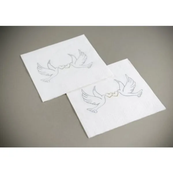 Outlet Serviette En Papier Colombes X 20 Pi Ces Theme Colombe