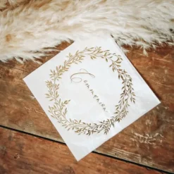 New Serviette En Papier Communion Jolis Brins X 16 Pi Ces Theme Cinema