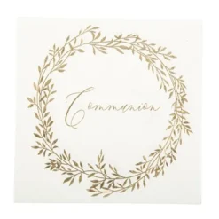 New Serviette En Papier Communion Jolis Brins X 16 Pi Ces Theme Cinema