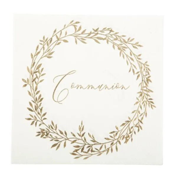 New Serviette En Papier Communion Jolis Brins X 16 Pi Ces Theme Cinema
