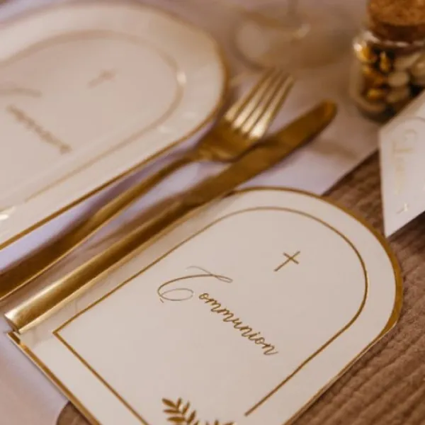 Discount Serviette En Papier Communion Puret Blanc X 16 Pi Ces Theme Communion