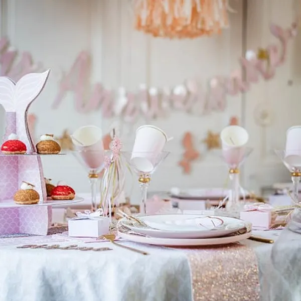 Badaboum Serviette En Papier Coquillage Blanc Et Or X 16 Pi Ces Discount