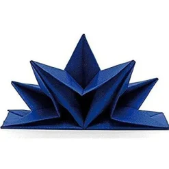 Badaboum Serviette Pr Pli E En Papier Bleu Marine X 12 Pi Ces Sale