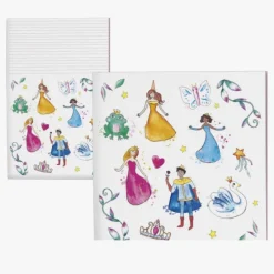 New Serviette Princesses En Papier 33Cm X20Pcs Theme Deco Princesse