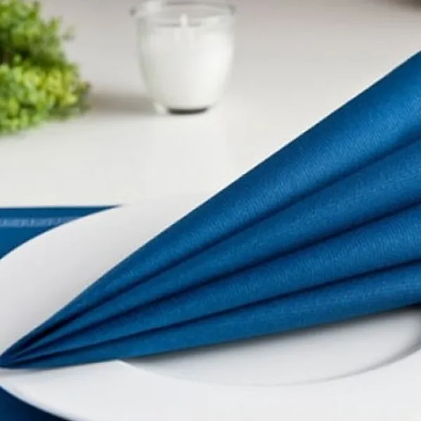 Badaboum Serviette Voie Seche Pas Cher Bleu Marine 40X40 X 24 Pi Ces Clearance