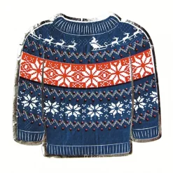 Badaboum Serviettes Cocktail Papier Pull De Noel Moche 20Cm X 16 Pi Ces