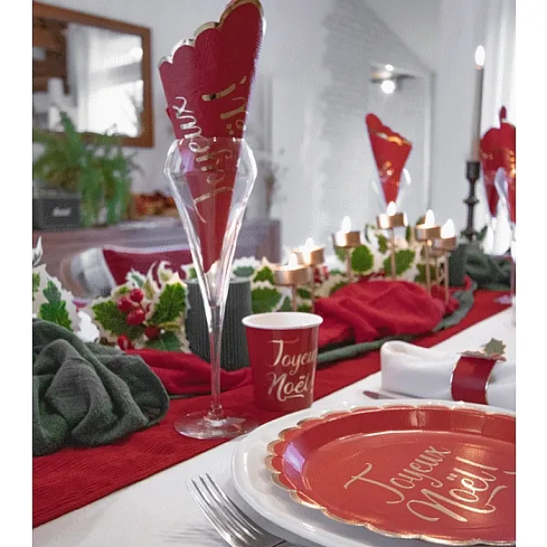 Badaboum Serviettes En Papier Joyeux Noel 33Cm X 16 Pi Ces Discount