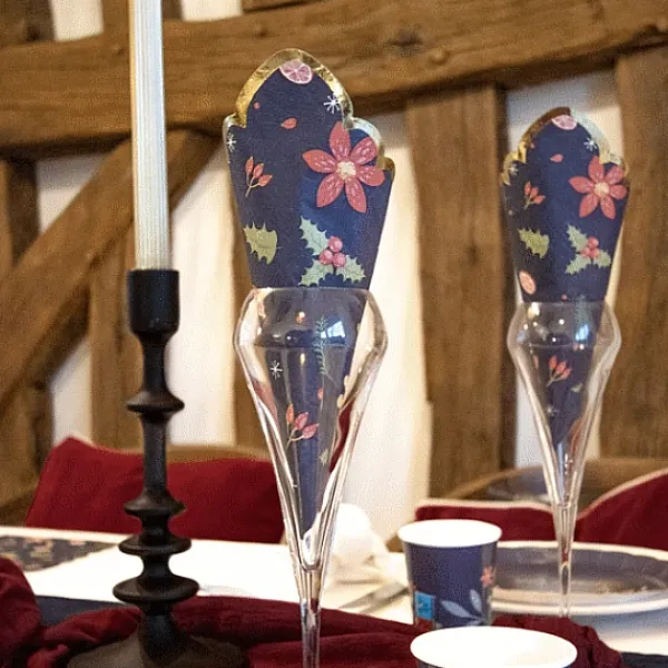 Badaboum Serviettes En Papier Nuit De Noel 33Cm X 16 Pi Ces New