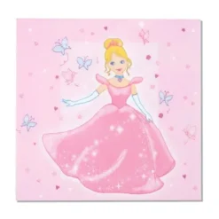 Sale Serviettes Princesse X12Pcs Theme Deco Princesse