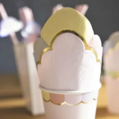 Sale Serviettes 33X33 Cm Rose Pastel X 16 Pi Ces Theme Deco Pastel