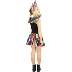 Set D Guisement Licorne Multicolore Theme Licorne