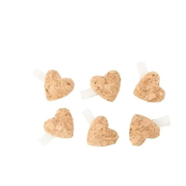 Hot Set De 6 Coeurs Li Ge Sur Pince Theme Cinema