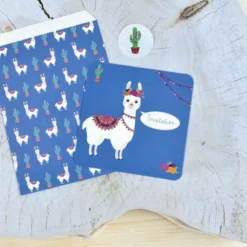 New Set De 8 Invitations Baby Lama Theme D Co Baby Shower