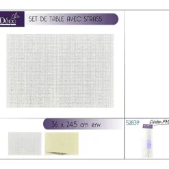 Badaboum Set De Table Avec Strass Argent Best