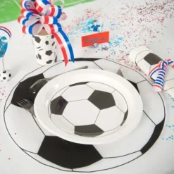 Set De Table Football X6 Theme Deco Football