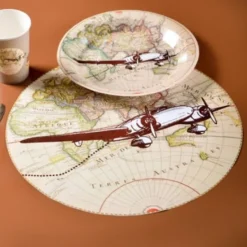 Badaboum Set De Table Mariage Voyage X6 Pi Ces