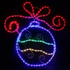 Badaboum Silhouette De Noel Boule De Noel Multicolore G Ante Sale