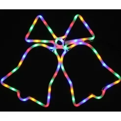 Badaboum Silhouette De Noel Cloche Multicolore Pas Chere Outlet