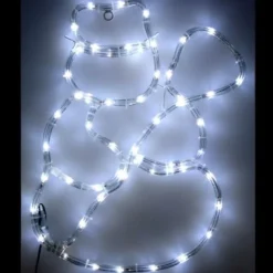 Badaboum Silhouette De Noel Du Bonhomme De Neige Lumineux Best