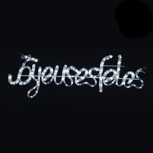 Badaboum Silhouette De Noel Joyeuse Fetes Solaire Discount