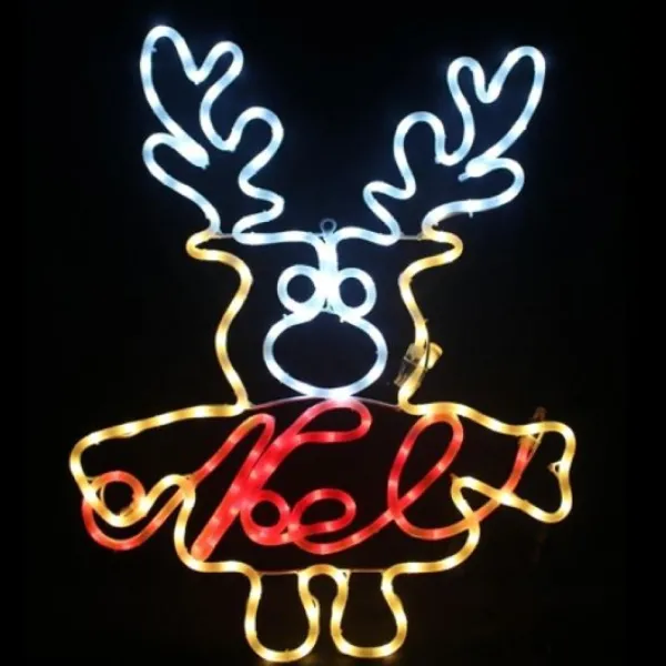 Badaboum Silhouette De Noel Lumineuse Cerf De Noel Clearance
