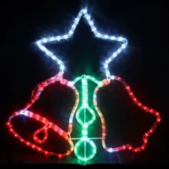 Badaboum Silhouette Lumineuse 2 Cloches Avec Toile Sale