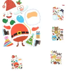 Badaboum Sticker Vitro Statique Noel Humoristique Sale