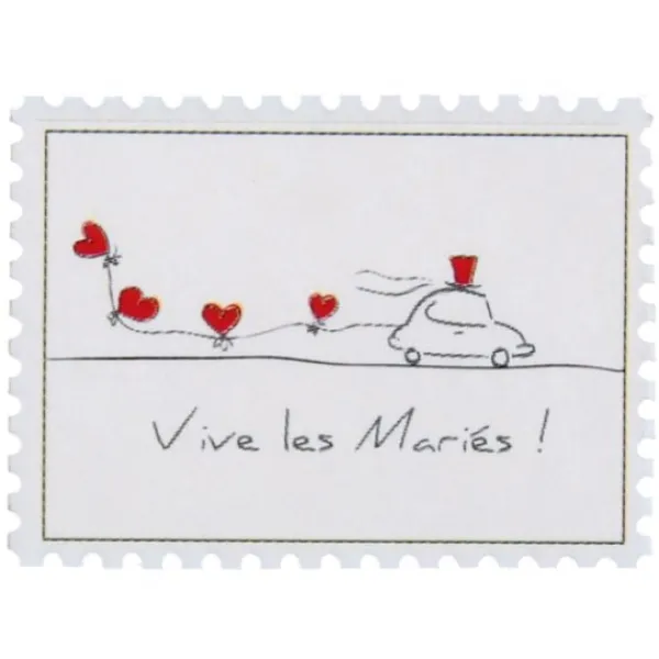 Badaboum Sticker Vive Les Mari S X 50 Pi Ces