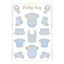 New Stickers B B Gar On X30 Pi Ces Theme Gender Reveal