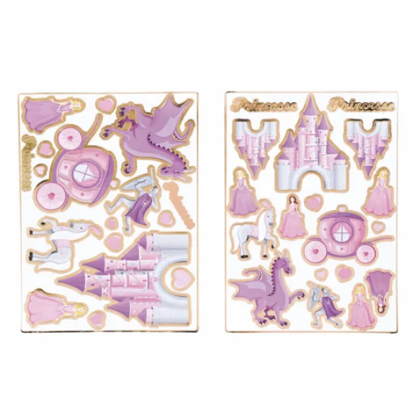 New Stickers Princesse X35 Pi Ces Theme Deco Princesse