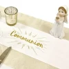Outlet Sur Chemin De Table Communion Or Theme Communion