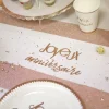 Clearance Sur Chemin De Table Joyeux Anniversaire Rose Gold Theme Joyeux Anniversaire