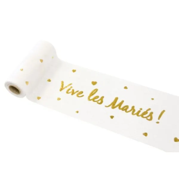 Badaboum Sur Chemin De Table Vive Les Mari S Or