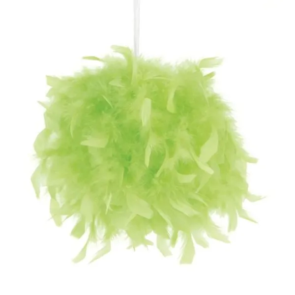 Badaboum Suspension Boule Plume 10 Cm