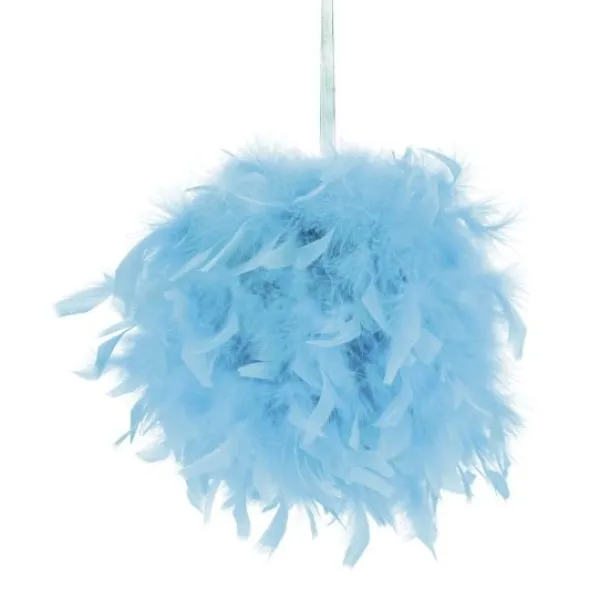 Badaboum Suspension Boule Plume 10 Cm