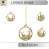 Badaboum Suspension De Noel Bois Naturel Rendelle Online
