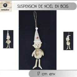 Badaboum Suspension De Noel Bois Petit Gar On Best