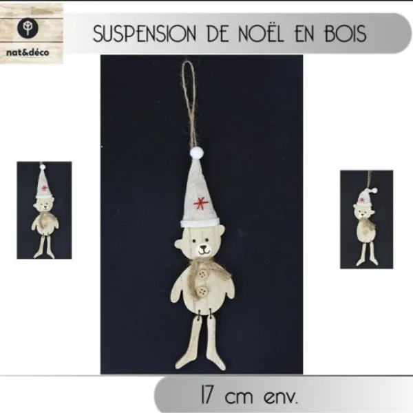 Badaboum Suspension De Noel Bois Petit Gar On Best