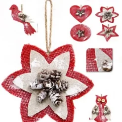 Badaboum Suspension De Sapin De Noel Pomme De Pin Online