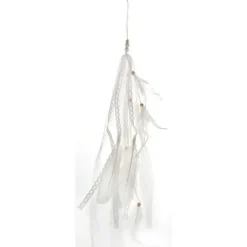 Badaboum Suspension Mariage Plume Blanche