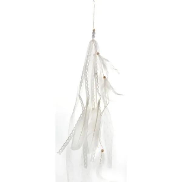 Badaboum Suspension Mariage Plume Blanche